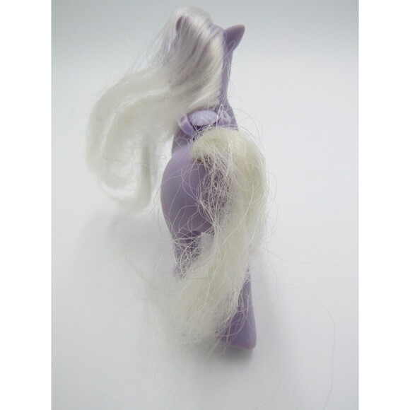 MLP Vintage My Little Pony Forget Me Not Flutter 1986 G1 Purple Collector Toy - Picture 7 of 14